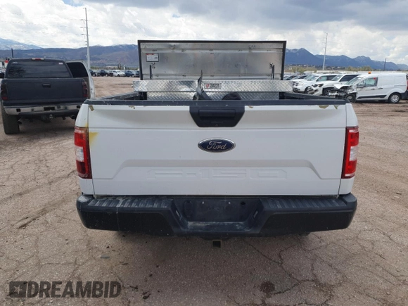 2018 Ford F-150 XL с VIN 1FTEX1EB0JKD11189, выставлен на аукционе Copart как лот 55776095 с пробегом 109 388 миль миль и Списание • Salvage title. История ставок и продаж доступна на DreamBid. Изображение 6.