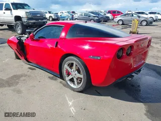 2005 Chevrolet Corvette with VIN 1G1YY24U855122094, listed as a IAAI auction lot 41777613 with 1 mi miles. Bid and sale history available at carsss.com. Image 3.