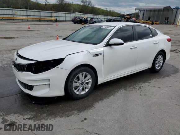 2017 Kia Optima LX with VIN KNAGT4L39H5174955, listed as a Copart auction lot 51439655 with 89,325 mi miles and Salvage Title. Bid and sale history available at carsss.com. Image 1.
