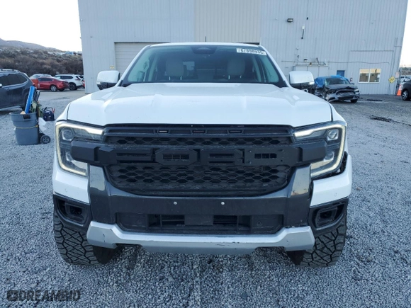 2024 Ford Ranger LARIAT with VIN 1FTER4KH0RLE09682, listed as a Copart auction lot 87898935 with 16,595 mi miles and Salvage Title. Bid and sale history available at carsss.com. Image 5.