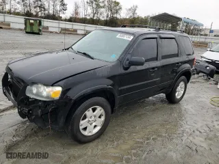 2007 Ford Escape Limited with VIN 1FMYU04117KA50409, listed as a Copart auction lot 87290864 with 239,877 mi miles and Salvage Title. Bid and sale history available at carsss.com. Image 1.