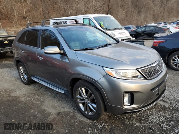2014 Kia Sorento SX with VIN 5XYKWDA74EG447930, listed as a Copart auction lot 49012765 with 100,322 mi miles and Clean Title. Bid and sale history available at carsss.com. Image 4.