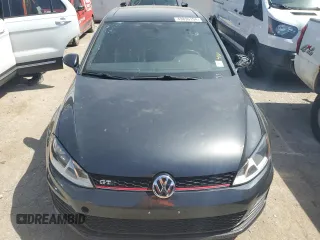 2015 Volkswagen Golf GTI Autobahn with VIN 3VW4T7AU1FM102591, listed as a Copart auction lot 49896194 with 74,947 mi miles and Salvage Title. Bid and sale history available at carsss.com. Image 5.