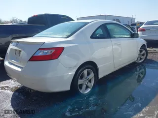 2008 Honda Civic Cpe EX-L with VIN 2HGFG12918H551571, listed as a IAAI auction lot 41911760 with 167,524 mi miles. Bid and sale history available at carsss.com. Image 4.