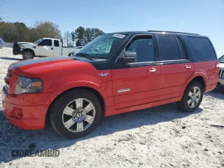 2008 Ford Expedition Limited z VIN 1FMFU19518LA29595, wystawiony jako Copart lot #49655395 z przebiegiem 105 645 mil mil oraz Szkoda całkowita • Salvage title. Historia ofert i sprzedaży dostępna na DreamBid. Obrazek 1.