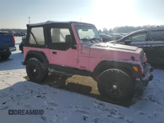 1997 Jeep Wrangler Sahara with VIN 1J4FY49S6VP505743, listed as a Copart auction lot 88931025 with 0 mi miles and Clean Title. Bid and sale history available at carsss.com. Image 4.