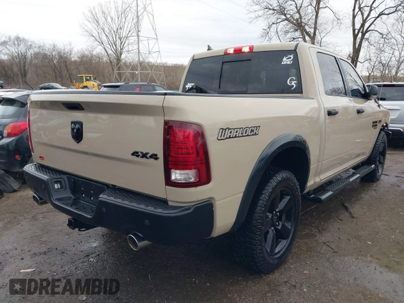 2019 Ram 1500 Classic Lone Star with VIN 1C6RR7LT8KS737635, listed as a IAAI auction lot 41164173 with 50,599 mi miles. Bid and sale history available at carsss.com. Image 4.