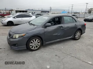 2010 Toyota Corolla with VIN 1NXBU4EE0AZ380553, listed as a Copart auction lot 53377225 with 196,832 mi miles and Clean Title. Bid and sale history available at carsss.com. Image 1.