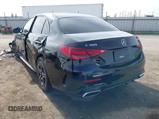 2024 Mercedes-Benz C 300 with VIN W1KAF4HB2RR190933, listed as a IAAI auction lot 41670470 with 2,744 mi miles and . Bid and sale history available at DreamBid. Image 3.