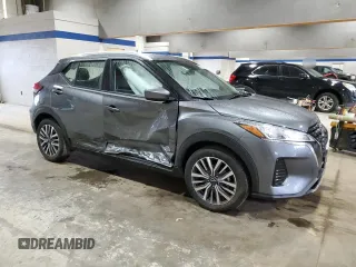 2024 Nissan Kicks SV with VIN 3N1CP5CV3RL548655, listed as a Copart auction lot 53241775 with 18,752 mi miles and Salvage Title. Bid and sale history available at carsss.com. Image 4.