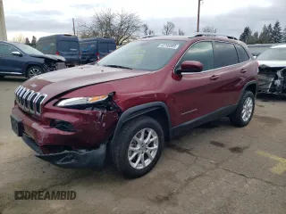 2018 Jeep Cherokee Latitude Plus with VIN 1C4PJMLX9JD599454, listed as a Copart auction lot 42796065 with 39,920 mi miles and Salvage Title. Bid and sale history available at DreamBid. Image 1.