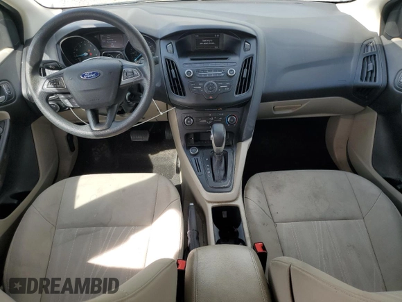 2017 Ford Focus SE with VIN 1FADP3F27HL301890, listed as a Copart auction lot 55252675 with 76,568 mi miles and Salvage title. Bid and sale history available at DreamBid. Image 8.