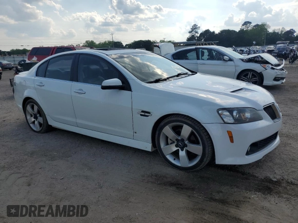 2009 Pontiac G8 GT with VIN 6G2EC57Y29L208034, listed as a Copart auction lot 52008844 with 157,029 mi miles and Salvage Title. Bid and sale history available at carsss.com. Image 4.