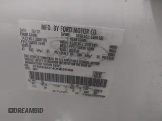2013 Ford Explorer Sport с VIN 1FM5K8GT4DGB55366, выставлен на аукционе IAAI как лот 41720662 с пробегом 158 852 миль миль и . История ставок и продаж доступна на DreamBid. Изображение 9.