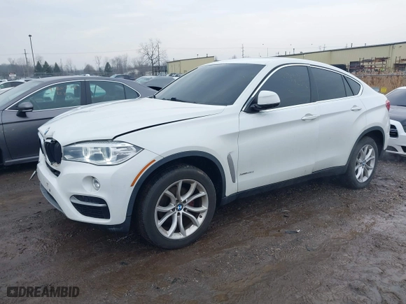 2016 BMW X6 xDrive35i with VIN 5UXKU2C52G0N81395, listed as a IAAI auction lot 41490540 with 149,031 mi miles. Bid and sale history available at carsss.com. Image 18.