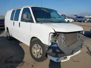 2011 Chevrolet Express Cargo with VIN 1GCSGAFX0B1183797, listed as a IAAI auction lot 41368434 with 61,600 mi miles and . Bid and sale history available at DreamBid. Image 1.