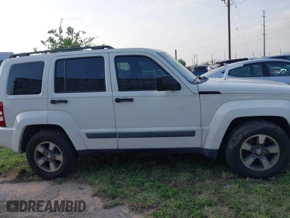 2008 Jeep Liberty Sport with VIN 1J8GP28K48W228144, listed as a IAAI auction lot 41928584 with Not Provided miles. Bid and sale history available at carsss.com. Image 13.