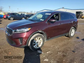 2019 Kia Sorento LX with VIN 5XYPGDA31KG508744, listed as a Copart auction lot 49115785 with 84,601 mi miles and Salvage Title. Bid and sale history available at carsss.com. Image 1.