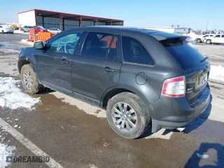 2007 Ford Edge SEL with VIN 2FMDK38C27BB71610, listed as a IAAI auction lot 41214654 with 128,594 mi miles. Bid and sale history available at carsss.com. Image 3.