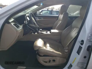 2018 Genesis G80 3.8L with VIN KMHGN4JE0JU250796, listed as a Copart auction lot 78609444 with 121,395 mi miles and Salvage Title. Bid and sale history available at DreamBid. Image 7.