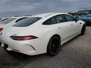 2019 Mercedes-Benz AMG GT with VIN WDD7X8KB7KA006551, listed as a IAAI auction lot 41962236 with 1 mi miles. Bid and sale history available at carsss.com. Image 4.