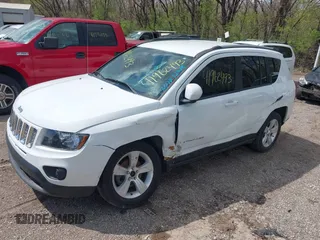 2016 Jeep Compass Latitude with VIN 1C4NJDEB1GD616457, listed as a IAAI auction lot 41962493 with 80,717 mi miles and . Bid and sale history available at DreamBid. Image 2.