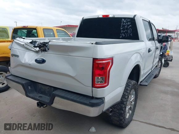 2016 Ford F-150 XLT with VIN 1FTEW1EF9GFA23176, listed as a IAAI auction lot 42142336 with 178,446 mi miles and . Bid and sale history available at carsss.com. Image 4.