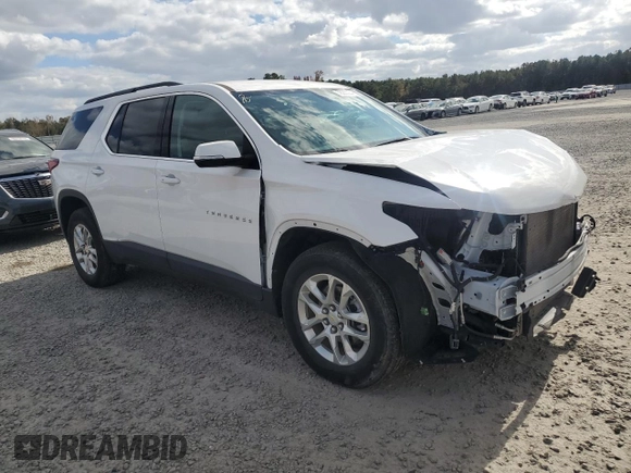 2021 Chevrolet Traverse LT Cloth with VIN 1GNERGKW7MJ219101, listed as a Copart auction lot 78355234 with 32,418 mi miles and Salvage Title. Bid and sale history available at carsss.com. Image 4.