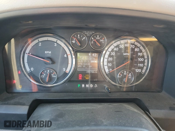 2012 Ram 2500 Big Horn with VIN 3C6UD5DL9CG208473, listed as a Copart auction lot 41638165 with 198,786 mi miles and Salvage Title. Bid and sale history available at carsss.com. Image 9.