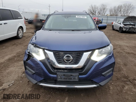 2020 Nissan Rogue S with VIN KNMAT2MV8LP535974, listed as a Copart auction lot 85031984 with 121,811 mi miles and Salvage Title. Bid and sale history available at carsss.com. Image 5.