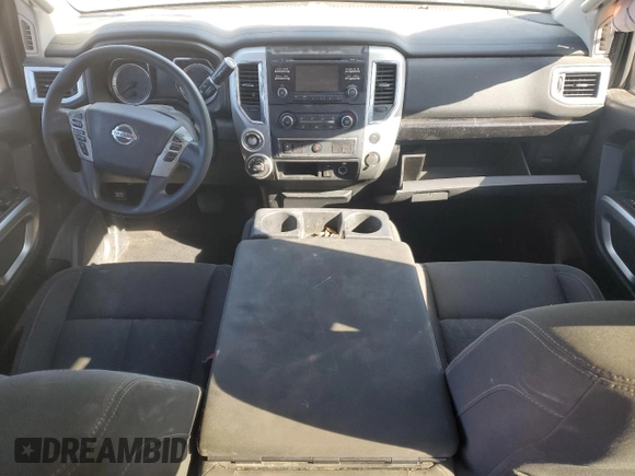 2017 Nissan Titan S with VIN 1N6AA1EJXHN522106, listed as a Copart auction lot 83558864 with 160,029 mi miles and Salvage Title. Bid and sale history available at carsss.com. Image 8.