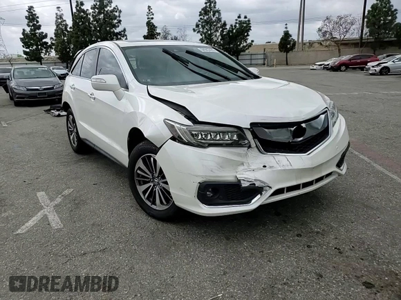 2017 Acura RDX Advance with VIN 5J8TB3H76HL006522, listed as a Copart auction lot 50942425 with 85,632 mi miles and Salvage title. Bid and sale history available at DreamBid. Image 12.