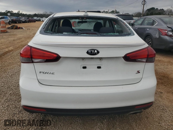 2017 Kia Forte LX with VIN 3KPFL4A74HE083018, listed as a Copart auction lot 44157265 with 123,345 mi miles and Non Repairable. Bid and sale history available at carsss.com. Image 6.