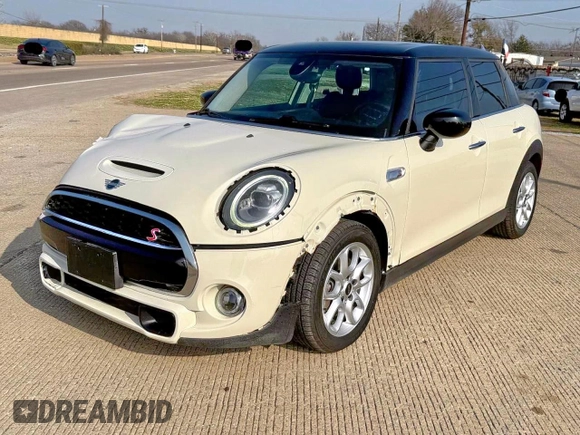 2020 MINI Hardtop 4 Door Cooper S z VIN WMWXU9C0XL2L64693, wystawiony jako Copart lot #60165105 z przebiegiem 53 160 mil mil oraz Czysty tytuł • Clean title. Historia ofert i sprzedaży dostępna na DreamBid. Obrazek 2.