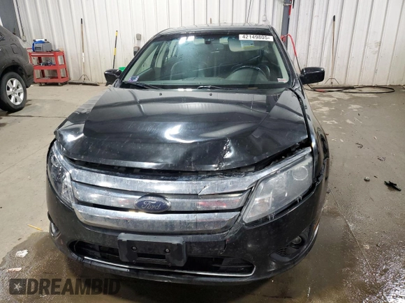 2010 Ford Fusion SPORT with VIN 3FAHP0DC4AR149666, listed as a Copart auction lot 42149805 with 213,925 mi miles and Salvage Title. Bid and sale history available at carsss.com. Image 5.