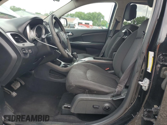 2017 Dodge Journey SXT with VIN 3C4PDCBG5HT576180, listed as a Copart auction lot 65262685 with 103,565 mi miles and Salvage title. Bid and sale history available at DreamBid. Image 7.