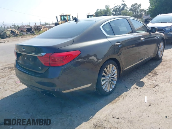 2015 Kia K900 Luxury with VIN KNALW4D4XF6022834, listed as a IAAI auction lot 42582930 with 140,116 mi miles and . Bid and sale history available at DreamBid. Image 4.