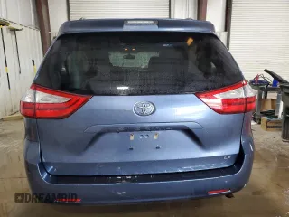2017 Toyota Sienna LE Auto Access Seat with VIN 5TDKZ3DCXHS780666, listed as a Copart auction lot 53842955 with 111,757 mi miles and Salvage Title. Bid and sale history available at carsss.com. Image 6.
