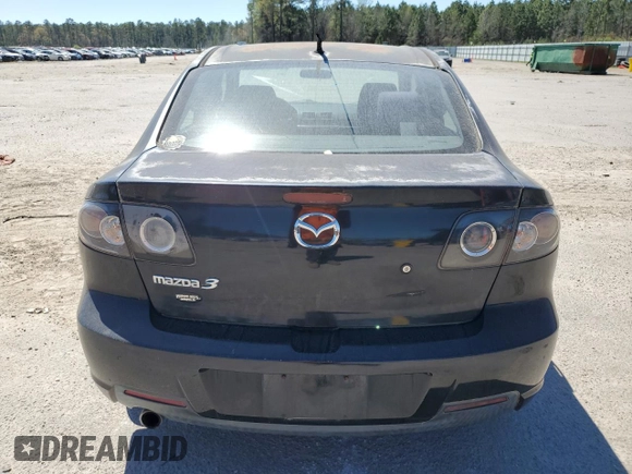 2008 Mazda 3 i Sport with VIN JM1BK32F181100281, listed as a Copart auction lot 50006605 with 134,554 mi miles and Salvage Title. Bid and sale history available at DreamBid. Image 6.