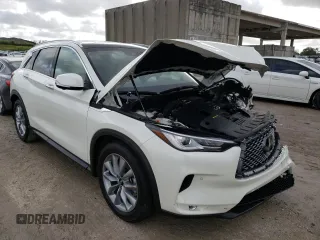 2022 Infiniti QX50 Essential with VIN 3PCAJ5CBXNF117489, listed as a Copart auction lot 68356262 with 4,379 mi miles and . Bid and sale history available at DreamBid. Image 4.