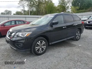 2017 Nissan Pathfinder SV with VIN 5N1DR2MM4HC691751, listed as a Copart auction lot 51936275 with 146,339 mi miles and Clean Title. Bid and sale history available at carsss.com. Image 1.