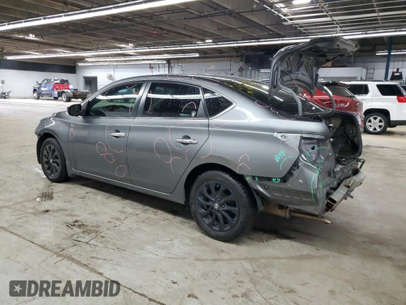 2018 Nissan Sentra S z VIN 3N1AB7AP3JY345603, wystawiony jako Copart lot #56594675 z przebiegiem 78 811 mil mil oraz Szkoda całkowita • Salvage title. Historia ofert i sprzedaży dostępna na DreamBid. Obrazek 2.