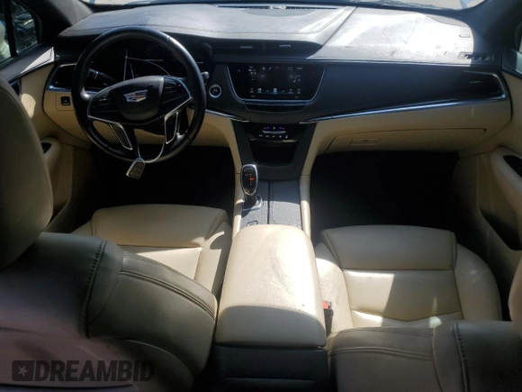 2018 Cadillac XT5 FWD with VIN 1GYKNARS1JZ172873, listed as a Copart auction lot 52168115 with 102,133 mi miles and Salvage title. Bid and sale history available at DreamBid. Image 8.