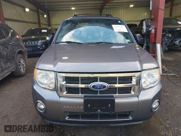 2010 Ford Escape XLT with VIN 1FMCU9D70AKD21499, listed as a IAAI auction lot 42039437 with 185,545 mi miles. Bid and sale history available at carsss.com. Image 12.