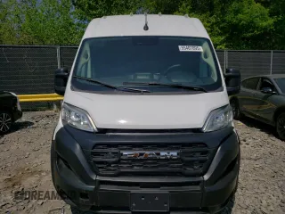 2023 Ram ProMaster Cargo with VIN 3C6LRVDG8PE565077, listed as a Copart auction lot 55407095 with 5,596 mi miles and Salvage Title. Bid and sale history available at carsss.com. Image 5.