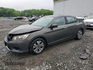 2013 Honda Accord LX z VIN 1HGCR2F34DA142210, wystawiony jako Copart lot #56555905 z przebiegiem 97 602 mil mil oraz Szkoda całkowita • Salvage title. Historia ofert i sprzedaży dostępna na DreamBid. Obrazek 1.