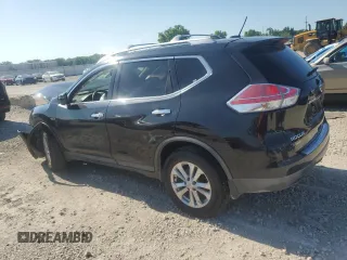 2016 Nissan Rogue SV with VIN KNMAT2MV0GP674938, listed as a Copart auction lot 62122824 with Not Provided miles and Salvage Title. Bid and sale history available at carsss.com. Image 2.