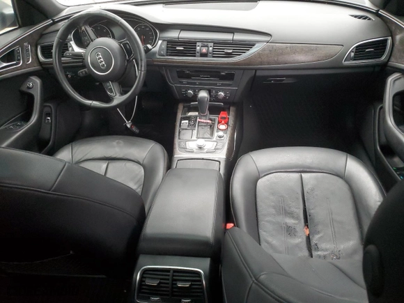 2018 Audi A6 Premium with VIN WAUC8AFCXJN009870, listed as a Copart auction lot 44991805 with 105357 miles and Salvage Title. Bid and sale history available at carsss.com. Image 8.