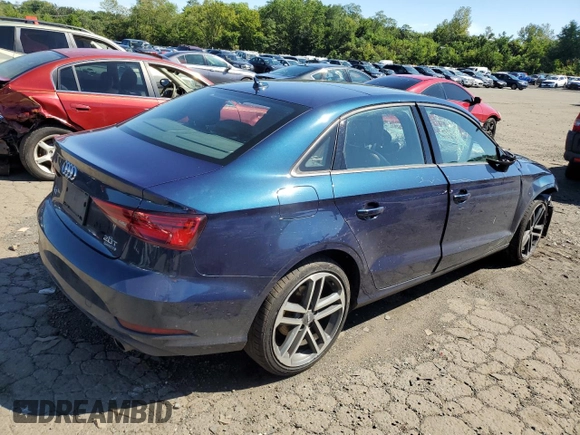 2018 Audi A3 Sedan Premium with VIN WAUB8GFF0J1066319, listed as a Copart auction lot 67491053 with 43,966 mi miles. Bid and sale history available at carsss.com. Image 3.