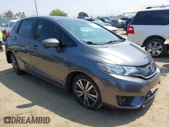 2015 Honda Fit EX-L with VIN 3HGGK5H84FM764084, listed as a IAAI auction lot 42321647 with 82,819 mi miles and . Bid and sale history available at DreamBid. Image 1.